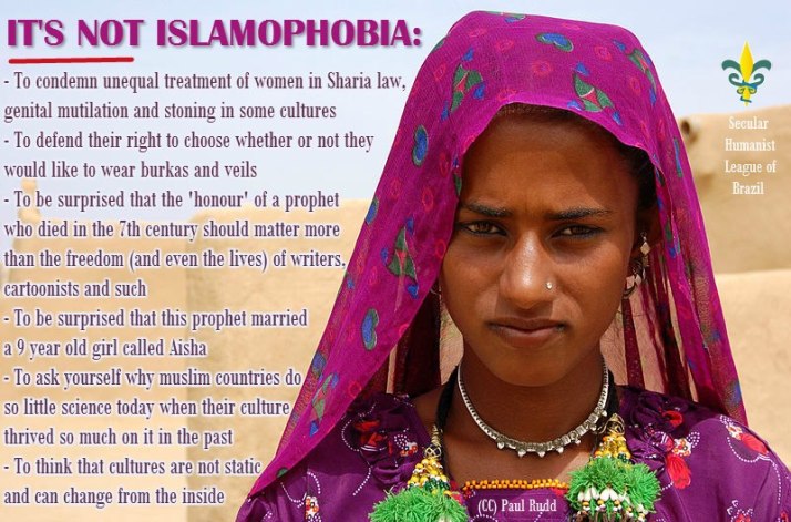Not Islamophobia